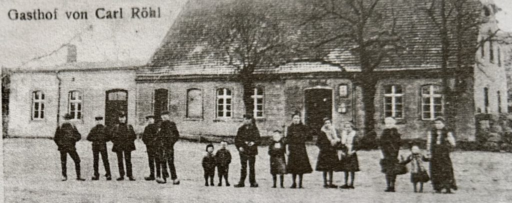 Der Gasthof Röhl 1911