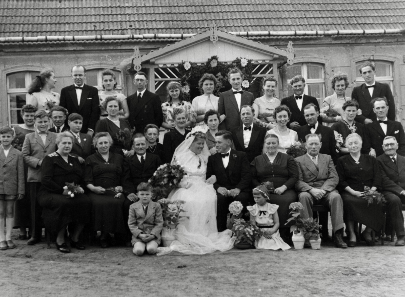Die Hochzeit von Sigrid und Horst Walk.